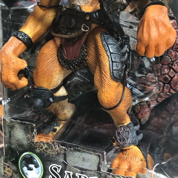 2001 Stan Winston Creatures Realm of the Claw 8” SABYR Poseable Figure NWT - Picture 11 of 16